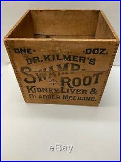 Dr. Kilmers Swamp Root Binghamton NY Crate Box