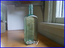Dr. M. M. Fenner's Capitol Bitters Fredonia, Ny Emb With Label 1880 Bottle 10 1/4