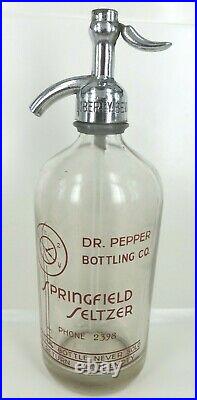 Dr. Pepper Bottling Springfield Seltzer Phone 2398 Bottle Beer & Soda Bronx Ny