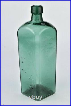 Dr Townsend's Sarsaparilla Albany NY Bottle Iron Pontil Light Weight Bottle