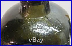 Dr Townsend's Sarsaparilla Albany NY bottle pontil olive green VARIANT
