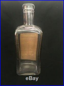 E. Anthony's Negative Collodion Bottle Embosed New York