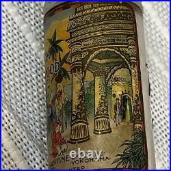 EAMA22-Bottle VANTINE'S KUTCH SANDALWOOD New York vantine Sachet Antique 1914