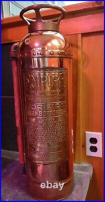 EMPIRE by American LaFrance Foamite Corp, Elmira NY Extinguisher withbottle/topper