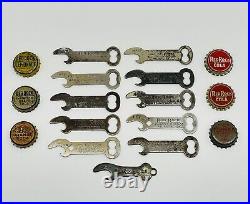 Early 1900s THE RED ROCK Co. HAGAN & DODD Co. Soda Bottle Openers & Bottle Caps