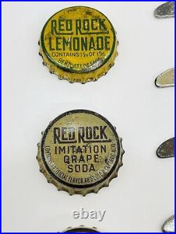 Early 1900s THE RED ROCK Co. HAGAN & DODD Co. Soda Bottle Openers & Bottle Caps