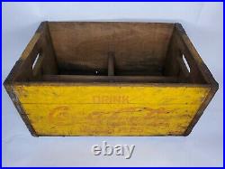Early Coca Cola Crate New York City Vintage Wood Coke Soda Bottle Carrier