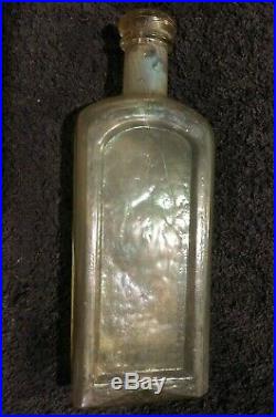 Early & Rare! Dr. Mitchell's Hair Beautifier Rochester N. Y, flint, pontil, dug