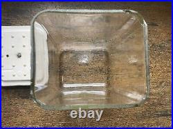 Edison Battery Jar 9BJ5 with Ceramic Lid & Knob, Corning Glass NY