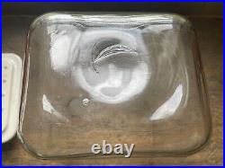 Edison Battery Jar 9BJ5 with Ceramic Lid & Knob, Corning Glass NY