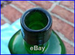 Emerald Green Bottle DR. TOWNSEND'S SARSAPIRILLA ALBANY N. Y. Nice