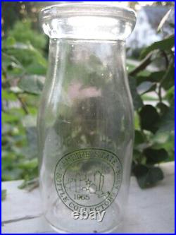 Empire State Bottle Collectors Assn. Pyro milk bottle, March 26,2000-Syracuse, NY