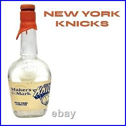 Empty Maker's Mark Mark New York Knicks limited Edition