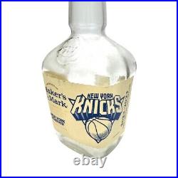 Empty Maker's Mark Mark New York Knicks limited Edition