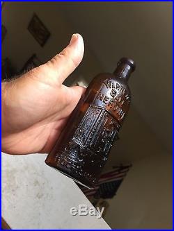 Extra-Crude! Small-Sized 1870's Bottle! WARNER'S SAFE NERVINE/ ROCHESTER, N. Y