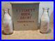 FRECHETT BROS. DAIRY Insulated Porch Milk Box Poughkeepsie N. Y. 2 Quart Bottles