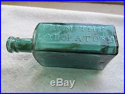 From The Laboratory Of G. W. Merchant Chemist, Lockport, N. Y. Cure Bottle