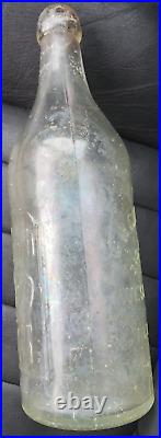 G. B. Seely's Son Glass Blob Top Bottle 319, 321, 323 West 15th Street New York