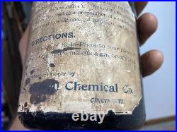 GRAIL Cola Soda Pop KOLA PHOS Bottle Sealed Wm. S. Merrell Chemical Company NY