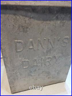 Gang Mills New York Dann's Dairy Milk Bottle Cooler Rare Size