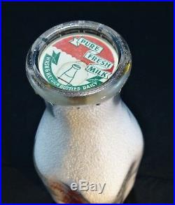 Genuine 1966 Yasgur Farms Bethel NY dairy milk bottle Woodstock Music Festival