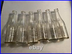Gil's Six Pack Beverage Bottles, Circa 1949, 7 FL. OZ. Most Rare! Salem, NY