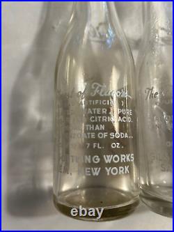 Gil's Six Pack Beverage Bottles, Circa 1949, 7 FL. OZ. Most Rare! Salem, NY