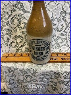 Ginger Beer Bottle STANDARD BOTTLING CO. Buffalo, NY Stoneware Stone Antique NY