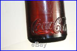 Goshen Ny Amber Coca Cola Straight Side Bottle Rare