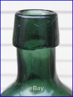 Green 1/2 Pint, Bolen Waack & Co Mineral Spring Water. New York