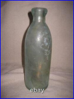 H Downes & Co Soda Bottle Pat 1864 John Matthews New York Stopper by Albertson's