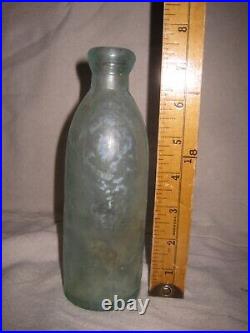 H Downes & Co Soda Bottle Pat 1864 John Matthews New York Stopper by Albertson's