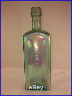 Hyatt's Infallible Life Balsam N. Y. Early Applied Lip Medicine Bottle KMM