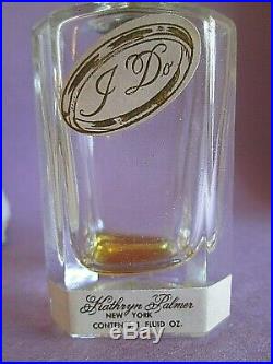 I Do by Kathryn Palmer 1950 Perfume Bottle in Satin Box 1 oz New York VERY RARE