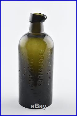 Ink Bottle Hohenthal Brothers & Co Stoddard, NH Indelibe Writing Ink NY Glass