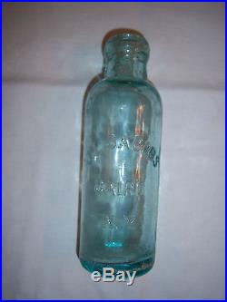 J. L. JACOBS, CAIRO, N. Y. Roorbach Floating Ball Stopper bottle