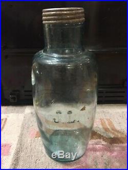 James Lutter Buffalo, N. Y, U. S. A. Star Jar With Original LID