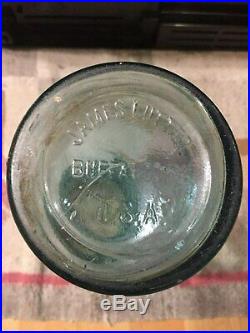 James Lutter Buffalo, N. Y, U. S. A. Star Jar With Original LID