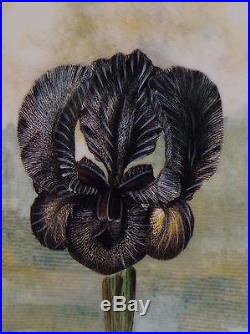 John Derian New York Palace Royal Art Studio Flower BOTTLE XXL vers 1980