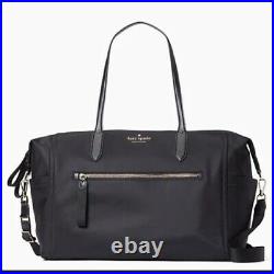 Kate Spade Chelsea Weekender Bag Black NWT in box Authentic