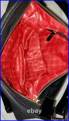 Kate Spade Large Black Leather Shoulder Bag PXRU 1308 D150