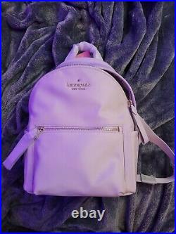 Kate Spade Medium Chelsea Backpack Purse in Lilac Moon