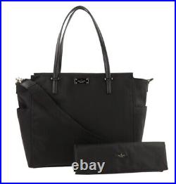 Kate Spade New York Baby Diaper Bag Black $369 New w Tags