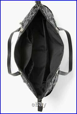 Kate Spade New York Jae Baby Nylon Diaper Bag Elegant Bow (Black / White)