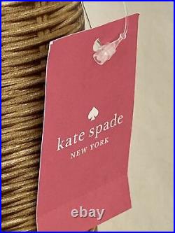 Kate Spade PACK A PICNIC CHAMPAGNE BOX BAG BRIGHT PEONY NEW RARE