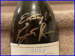 Kurt Russell Signed Autographed Wine Bottle RARE Horror thing escape new york