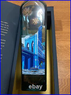 Limited edition New York JOHNNIE WALKER BLUE LABEL BOTTLE 750ML (EMPTY)