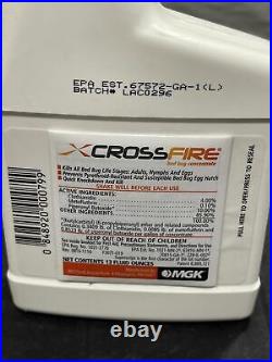 MGK Crossfire Bed Bug Concentrate 13 oz Insecticide Bottle NEW Not For NY