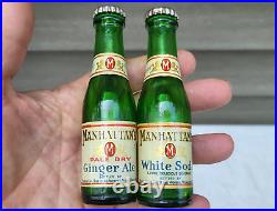 Manhattan Bottling Milwaukee Mini Bottle Shakers MUTH & SON Buffalo NY Not Beer