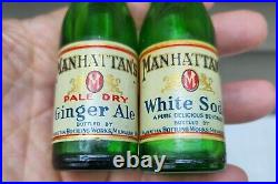 Manhattan Bottling Milwaukee Mini Bottle Shakers MUTH & SON Buffalo NY Not Beer